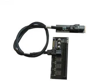 FOR NVMe M.2 NGFF to PCIe 3.0 x4 x16 Riser Card for External Video Card Graphics Card NVME to PCI Express x16 Riser Board with Cable