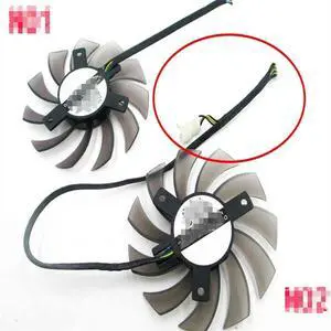 FOR PLD08010S12H Fan For GTX 560 460 Ti R7 260x R270X 560 Ti GTX 1050 TI 6930 7850 GTX 550 750 Ti HD7870