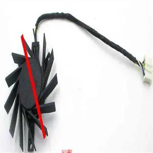 FOR FAN FOR AD0512UB-TBB 45mm 4Pin 35X35X27mm VGA Video Card Fan For HD5670 Cooling Fan
