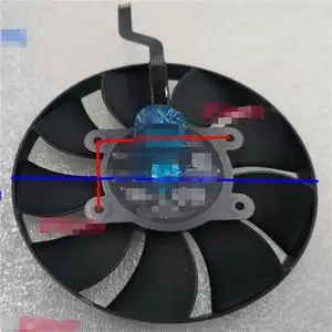 FOR FAN FOR public version RTX 3070, 3060FE radiator Ti Video card cooling fan