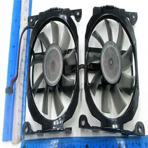 FOR For Inno3D 260 GTX 750ti GTX750 GTX660/750TI Black gold Ice Dragon graphics card fan L196 8015PWM-4P CF-12915S