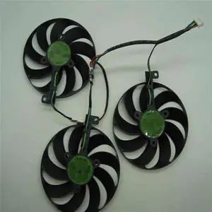 FOR fan for RTX2080 RTX2080Ti T129215SU 12V 0.5A RX 5600 XT RX 5700 RX 5700 XT Gpu-Card Cooler-Fans