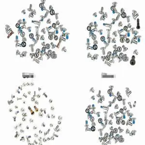 Full Screws Set Kits With 2 Bottom Screws Replacement 7/7 Plus Black White Gold Rose Gold
