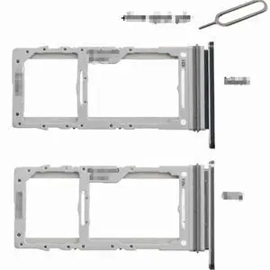 Note 10 Plus SM-N975 Dual SIM Card Tray Holder Slot Replacement- Black Grey White
