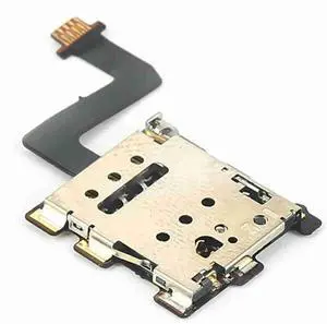 SIM Card Reader Contact Slot With Flex Cable Ribbon Replacement Part 10 M10