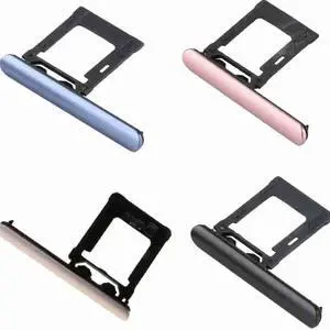MicroSD Sim Holder Tray Holder Replacement XZ1 Dual 2017 G8342 F8342 Black Pink Blue Silver