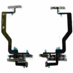 12 A2172 12 Pro A2341 12 Pro Max Power On/Off Flex Cable With Metal Pieces Ribbon