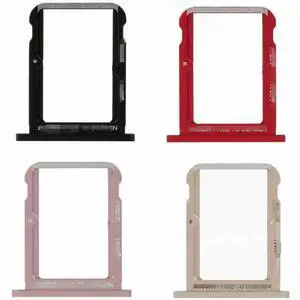 10pcs/lot Dual Sim Card Tray Holder Replacement Part Mi 6X Mi A2 Black Gold Rose Gold Red