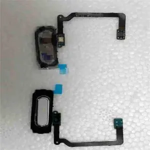 S5 G900F G900H S5 Mini SM-G800 Home Button Key With Flex Cable Ribbon Black White Gold Color 10pcs/lot