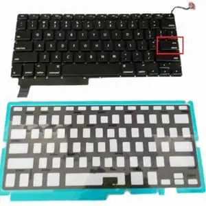 US Laptop Keyboard Keypad With Backlight book Pro 15 A1286
