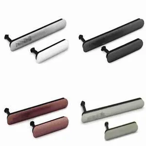 Z3 D6603 D6643 D6653 D6616 Micro SD USB Cover SIM Slot Port Anti-Dust Caps Plugs Black Silver Brown 10pcs/lot