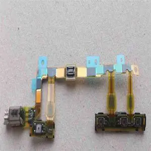 Z3 Compact D5803 D5833 Volume Button, Motor and Power Switch Flex Cable 10pcs/lot