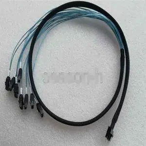 FOR PCI-E Slimline SAS SFF-8654 8I To 8 Ports SATA 1M server hard drive Cable