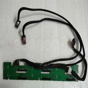 FOR 0W814D W814D R710 6 Bay SAS SATA 3.5 Backplane W814D With Cables