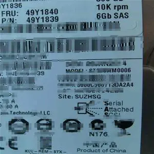 FOR 49Y1836 49Y1840 5210 300GB 10K SAS 2.5 6GB sas DS3524 Hard Drive HDD