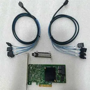 FOR 9311-8I SAS/SATA SAS3008 12GB H3-25461-02H RAID 0.1.10 controller card +2pcs sff-8643 cables