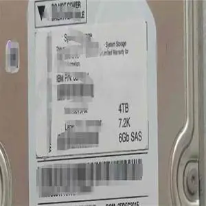 FOR 00Y5782 00AK211 4T 4TB SAS 3.5 7.2K 6GB V5000 Hard Drive HDD