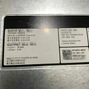FOR T440 R540 450W Power Supply AC450E-S0 FSD060-241G2 045FD1 45FD1