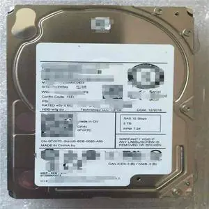 FOR FVX7C 0FVX7C 2T 2TB SAS 12gb 2.5' ST2000NX0433 hard drive HDD