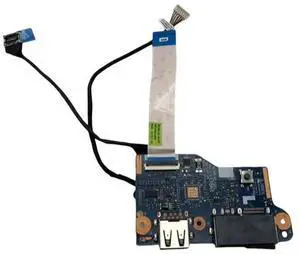 FOR NS-A561 FOR E560 E565 USB Supply Charging Power Switch Button Board With Cable BE560 DC02C007J10 NBX0001G900