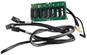FOR 46W9187 94Y7751 FOR X3500 M4 X3650 M4 Server 8-Disk Backplane Upgrade Kit With Cable 8 Bay 8X2.5 " HS SAS SATA HDD