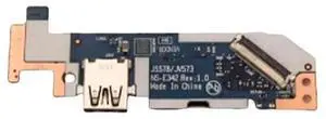 FOR 5C50S25335 FOR 3 15IAU7 Laptop 82RK SD Card Reader USB Power Switch Button Board NS-E342