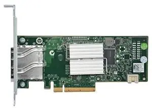 FOR 012DNW 9200-8E RAID Controller Expander Card 6Gb/s SAS SATA PCI-E HBA 2 Port SFF-8088 9200-8E FOR H200E