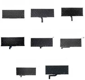 Replacement keyboard for A1278 A1286 A1297 A1466 A1465 A1398 A1425 A1502 US layout