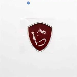 Metal sticker red suitable for 34mm*41mm