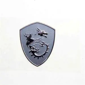 Metal sticker silver for GT76 GE66 GP76 GS75 GE73 GS73 GL65 GP66 all models