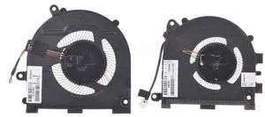 CPU+GPU cooling fan for 14 14-EH W154 N10439-001 N10440-001 DFS5K12304363L FPJ7 DFS5F22B04867K FPJ8