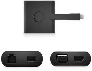 For DA200 USB-C Adapter Dock HDMI VGA Ethernet USB 3.0