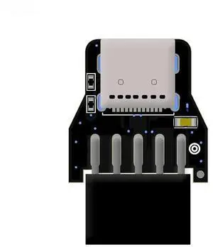 FOR USB2.0 9Pin to Type C Converter USB 2.0 9/10Pin Internal Motherboard Connector Header to USB-C Adapter Riser Card for Desktop PC FOR USB2.0 9Pin to Type C Converter USB 2.0 9/10Pin Internal Motherboard Connector Header to USB-C Adapter Riser Card for Desktop PC