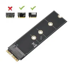 FOR M.2 NVME SSD Convert Adapter Card for book Air Pro 2013-2017 NVME/AHCI SSD Upgraded Kit For A1465 A1466 A1398 A1502 FOR M.2 NVME SSD Convert Adapter Card for book Air Pro 2013-2017 NVME/AHCI SSD Upgraded Kit For A1465 A1466 A1398 A1502