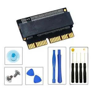 FOR book SSD Adapter M.2 NVMe PCI-E M2 NGFF SSD Converter Card for book 2013 2014 2015 2016 2017 A1465 A1466 A1502 A1398 FOR book SSD Adapter M.2 NVMe PCI-E M2 NGFF SSD Converter Card for book 2013 2014 2015 2016 2017 A1465 A1466 A1502 A1398