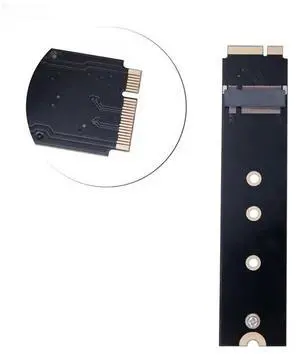 FOR book Air 2012 SSD Adapter Connector M.2 NGFF SATA SSD Converter Adapter Riser Card Board For 2012 book Air A1465 A1466 FOR book Air 2012 SSD Adapter Connector M.2 NGFF SATA SSD Converter Adapter Riser Card Board For 2012 book Air A1465 A1466