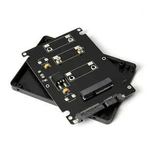 FOR mSATA to SATA 3.0 Enclosure mSATA External SSD Case Mini SSD to 2.5" SATA3 22Pin Converter Adapter Card for FOR mSATA to SATA 3.0 Enclosure mSATA External SSD Case Mini SSD to 2.5" SATA3 22Pin Converter Adapter Card for