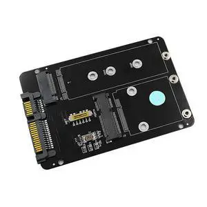 FOR M2/mSATA to SATA Adapter 2in1 M.2 SATA Key B SSD / mSATA SSD to SATA3.0 6G 2.5" Adapter Converter Riser Board Card For PC Laptop FOR M2/mSATA to SATA Adapter 2in1 M.2 SATA Key B SSD / mSATA SSD to SATA3.0 6G 2.5" Adapter Converter Riser Board Card For PC Laptop