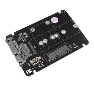 FOR M2/mSATA to SATA Adapter NGFF M.2 SATA Key B SSD / mSATA SSD to SATA3.0 6Gbps 2.5" Riser Board 2 in 1 Combine Converter Card FOR M2/mSATA to SATA Adapter NGFF M.2 SATA Key B SSD / mSATA SSD to SATA3.0 6Gbps 2.5" Riser Board 2 in 1 Combine Converter Card