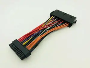 FOR ATX PSU Standard 14cm 24Pin Female to Mini 24P Male Internal Power Adapter Converter Cable Wire for 780 980 760 960 PC FOR ATX PSU Standard 14cm 24Pin Female to Mini 24P Male Internal Power Adapter Converter Cable Wire for 780 980 760 960 PC