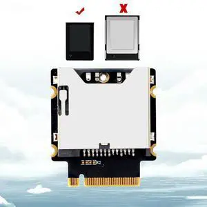 FOR CFExpress Type A to M.2 NVME Adapter M-Key M2 PCIE 3.0/4.0 X1 to CF Express Type-A Card Reader High Speed SSD Riser Board For PC FOR CFExpress Type A to M.2 NVME Adapter M-Key M2 PCIE 3.0/4.0 X1 to CF Express Type-A Card Reader High Speed SSD Riser Board For PC