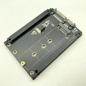 FOR Metal Case B+M Key M.2 NGFF SSD To 2.5 SATA 6Gb/s Adapter Card With Enclosure Socket M2 NGFF Adapter W/ 5 Screw M.2 SATA Adapter FOR Metal Case B+M Key M.2 NGFF SSD To 2.5 SATA 6Gb/s Adapter Card With Enclosure Socket M2 NGFF Adapter W/ 5 Screw M.2 SATA Adapter