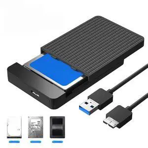 FOR HDD Case External Enclosure for 2.5" SATA SSD HDD Hard Disk Drive SATA to USB 3.0 Case HD Micro to USB Cable For PC Notebook FOR HDD Case External Enclosure for 2.5" SATA SSD HDD Hard Disk Drive SATA to USB 3.0 Case HD Micro to USB Cable For PC Notebook