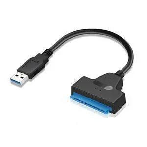 FOR SATA to USB 3.0 Adapter USB3.0 SATA3 Cable 6Gbps Support 2.5inch External HDD SSD Hard Drive 22Pin SATA III to USB3.0 Data Cable FOR SATA to USB 3.0 Adapter USB3.0 SATA3 Cable 6Gbps Support 2.5inch External HDD SSD Hard Drive 22Pin SATA III to USB3.0 Data Cable