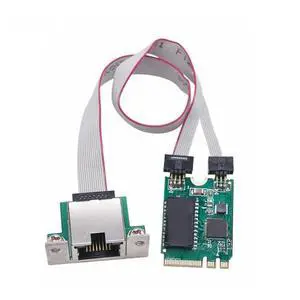 FOR M.2 A+E Gigabit Ethernet Network Card RTL8111H/RTL8111F Chip 10/100/1000Mbps Network Adapter M2 to RJ45 COM Port Lan Adapter FOR M.2 A+E Gigabit Ethernet Network Card RTL8111H/RTL8111F Chip 10/100/1000Mbps Network Adapter M2 to RJ45 COM Port Lan Adapter
