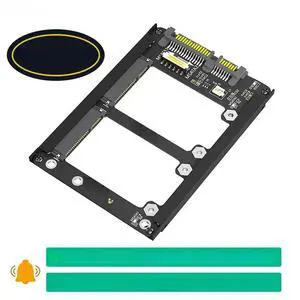 FOR Metal Case Dual mSATA SSD To 2.5" SATA3.0 6Gbps Adapter Card With Enclosure Socket mSATA to SATA Adapter Riser mSATA SSD Adapter FOR Metal Case Dual mSATA SSD To 2.5" SATA3.0 6Gbps Adapter Card With Enclosure Socket mSATA to SATA Adapter Riser mSATA SSD Adapter