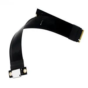 FOR M.2 NVME to Oculink 4i Extension Cable for SSD Graphics Card M2 M Key to SFF-8612 Adapter PCIe 4.0 Gen4 Cable for Desktop Laptop FOR M.2 NVME to Oculink 4i Extension Cable for SSD Graphics Card M2 M Key to SFF-8612 Adapter PCIe 4.0 Gen4 Cable for Desktop Laptop