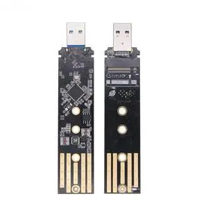 FOR RTL9210B Dual Protocol SSD Enclosure USB C M.2 NVME PCIe NGFF USB3.1 GEN2 10Gbps M2 SSD Case Adapter for 2230/2242/2260/2280 SSD FOR RTL9210B Dual Protocol SSD Enclosure USB C M.2 NVME PCIe NGFF USB3.1 GEN2 10Gbps M2 SSD Case Adapter for 2230/2242/2260/2280 SSD