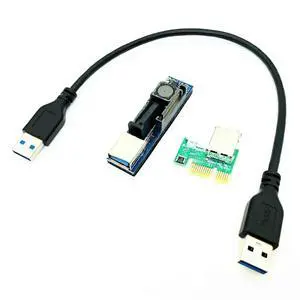 FOR PCI-E Riser PCI Express 1X Riser Extender Card Adapter 30cm USB3.0 Extension Cable PCIE X1 to X1 Slot Connector for Network Card FOR PCI-E Riser PCI Express 1X Riser Extender Card Adapter 30cm USB3.0 Extension Cable PCIE X1 to X1 Slot Connector for Network Card