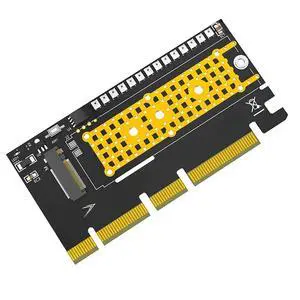 FOR M2 SSD Adapter M.2 NVME to PCI Express X4/X8/X16 Riser Card with 3528 Colorful Flash LED Support 2230 2242 2260 2280 M2 NVME SSD FOR M2 SSD Adapter M.2 NVME to PCI Express X4/X8/X16 Riser Card with 3528 Colorful Flash LED Support 2230 2242 2260 2280 M2 NVME SSD